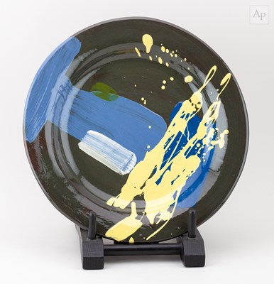 Lot 67 - BRUCE McLEAN (born 1944); a large earthenware...