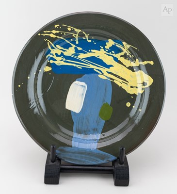 Lot 58 - BRUCE McLEAN (born 1944); a large earthenware...