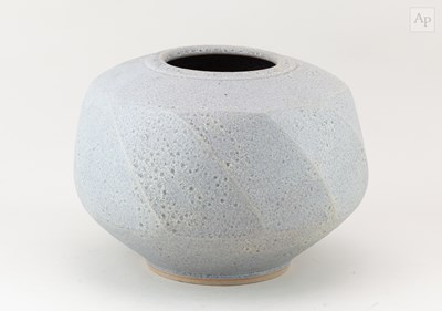 Lot 93 - CHRIS CARTER (born 1945); a faceted stoneware...