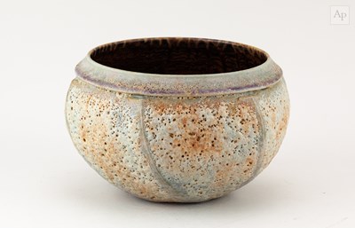 Lot 92 - CHRIS CARTER (born 1945); a faceted stoneware...