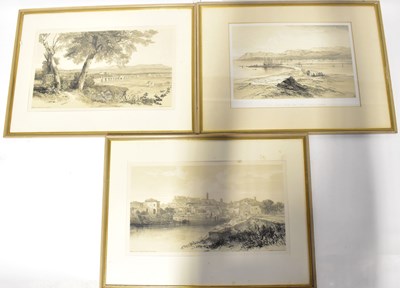 Lot 375 - ****** AFTER EDWARD LEAR (1812-1888); three...
