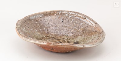Lot 457 - NIC COLLINS (born 1958); a shallow oval wood...