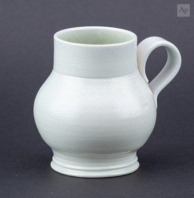 Lot 631 - STEVE HARRISON (born 1967); a salt glazed mug,...