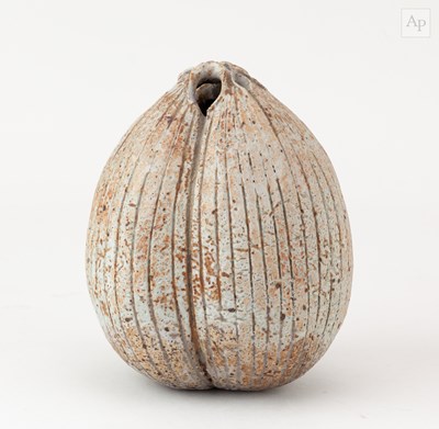 Lot 21 - ALAN WALLWORK (1931-2019); a stoneware seed...