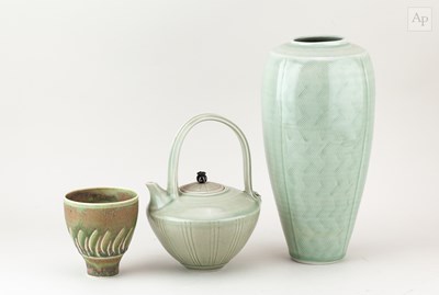 Lot 63 - BRIDGET DRAKEFORD (born 1946); a tall...