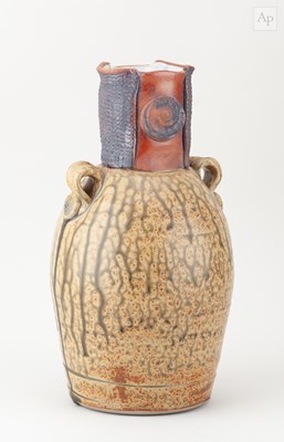 Lot 175 - DAVID MELVILLE (born 1949); a lugged stoneware...