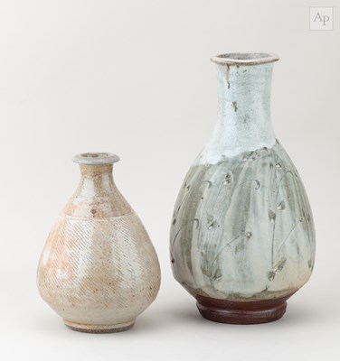 Lot 520 - PHIL ROGERS (1951-2020); a stoneware Korean...