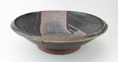 Lot 82 - CHARLES BOUND (born 1939); a large wood fired...