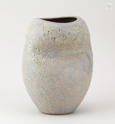 Lot 105 - CHRIS CARTER (born 1945); a stoneware vessel...