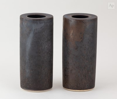 Lot 555 - ROB SOLLIS (born 1966); a pair of cylindrical...