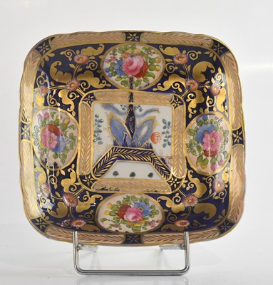 Lot 285 - A 19th century hand painted gilt decorated...