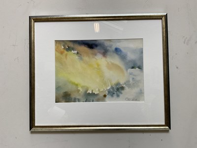 Lot 1669 - CAROLINE BAILEY (born 1953); watercolour,...