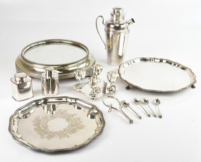 Lot 36 - A collection of 19th century and later silver...