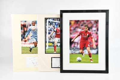 Lot 436 - A signed photograph of Jordan Henderson, 30 x...