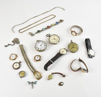 Lot 1581 - A collection of assorted pocket and...