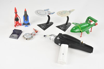 Lot 693 - STAR TREK/THUNDERBIRDS INTEREST; a small...