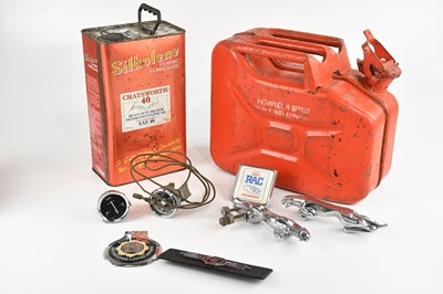 Lot 1387 - AUTOMOBILIA; a mixed lot of automobilia items...