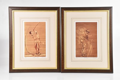 Lot 1746 - JOHN IRONMONGER; a pair of pencil signed...