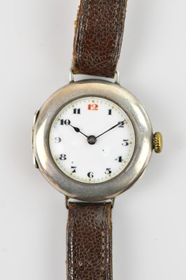 Lot 1056 - ROLEX; an early 20th century gentleman's...
