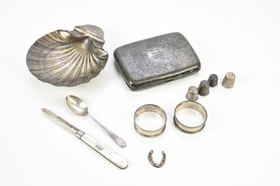 Lot 317 - A large Victorian hallmarked silver cigarette...