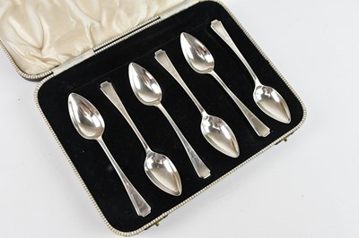 Lot 265 - COOPER BROTHERS & SONS; a cased set of six...