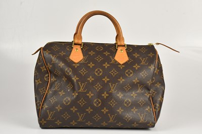 Lot 1419 - LOUIS VUITTON; a Fleur de Jais tan monogram...