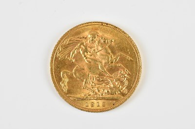 Lot 512 - A George V full sovereign, 1913.