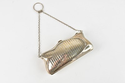 Lot 143 - TREVITT & SONS; a hallmarked silver purse,...