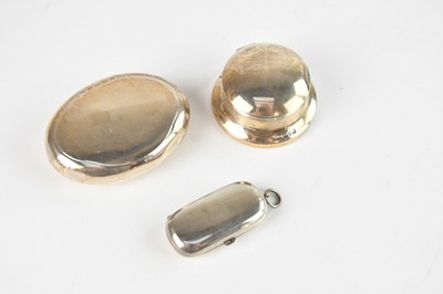 Lot 328 - MICHAEL EMANUEL; an Edward VII hallmarked...