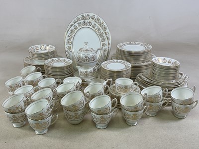 Lot 218 - COALPORT; an extensive tea, coffee and dinner...