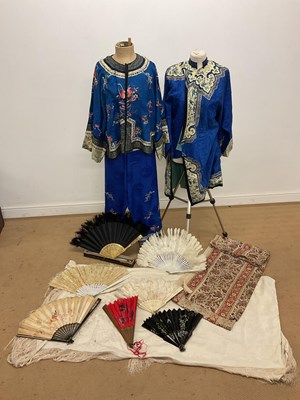 Lot 265 - A quantity of Oriental clothing, to include a...