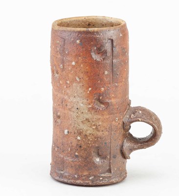 Lot 553 - RICHARD LAUNDER (born 1953); a tall wood fired...