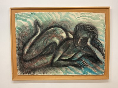 Lot 296 - FRANCOIS LAMORE (American, born 1952); pastel...