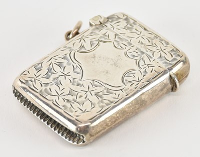 Lot 1132 - SMITH & BARTLAM; an Edward VII hallmarked...