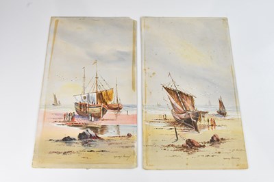 Lot 1767 - SYDNEY HENSHAW; a pair of watercolours,...