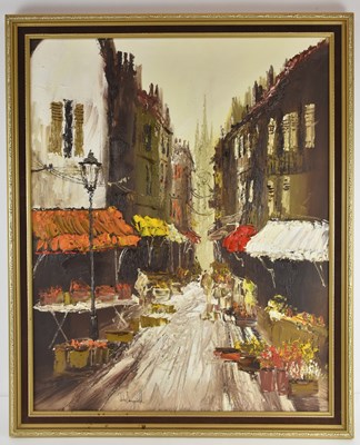 Lot 199 - JOHN BAMPFIELD (born 1947); oil and acrylic on...