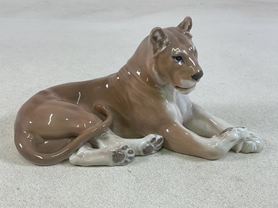Lot 219 - ROYAL COPENHAGEN; a porcelain model of a...