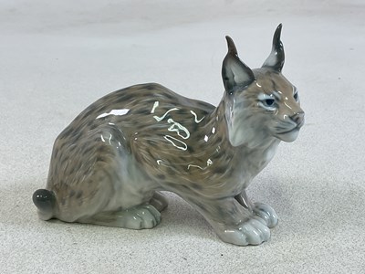 Lot 220 - ROYAL COPENHAGEN; a porcelain model of a...