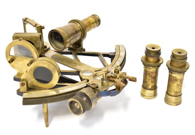 Lot 394A - HENRY HUGHES SON LTD, LONDON; a lacquered...