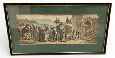 Lot 201 - JAMES GILLRAY (1757-1815); an 18th century...