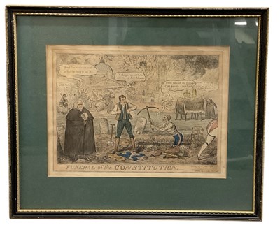 Lot 240 - ISAAC ROBERT CRUIKSHANK (1789-1856); an early...