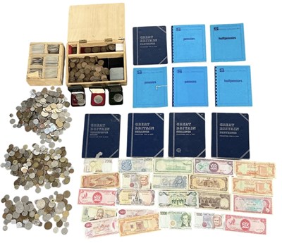 Lot 1570 - A large quantity of assorted all world coins...