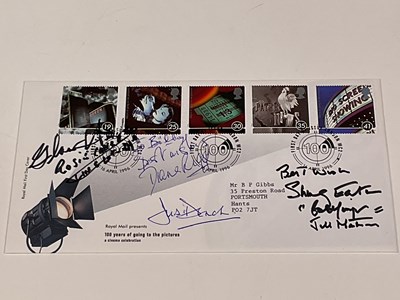 Lot 2143 - JAMES BOND; a first day cover bearing the...
