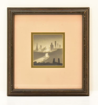 Lot 90 - TREVOR GRIMSHAW (1947-2001); pencil and...