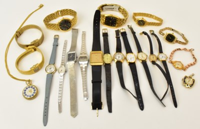 Lot 1711 - A group of gentleman's and lady's wristwatches...