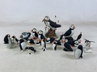 Lot 226 - HIGHBANK: a quantity of porcelain models of...