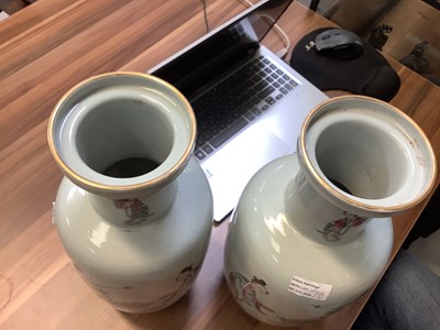 Lot 258 - A pair of early 19th century Qing dynasty...