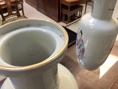 Lot 258 - A pair of early 19th century Qing dynasty...