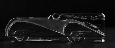 Lot 64 - DAUM; a crystal 'Deauville' Art Deco style...