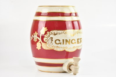Lot 283 - A late 19th/early 20th century ceramic ginger...